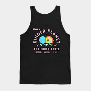 Create A Kinder Planet LGBTQ Ally Protect Trans Kids LGBT Tank Top